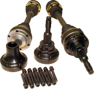 Dodge Viper 2001-2002 (OS Giken Differential) 1200HP Level 5 Direct Bolt-In Axles with Diff Stubs